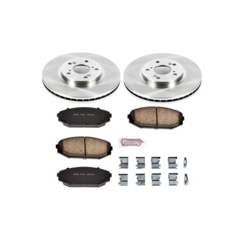 Power Stop 02-04 Honda Odyssey Front & Rear Autospecialty Kit w/Cals (1x psbKOE2299, 1x psbKOE5502, 1x psbL2644, 1x psbL2645) thumbnail 8
