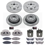 Power Stop 03-11 Lincoln Town Car Front & Rear Autospecialty Kit w/Cals (Bundled Kit) thumbnail 2