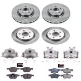 Power Stop 04-05 Volvo S40 Front & Rear Autospecialty Brake Kit w/Calipers (1x psbKCOE4575B, 1x psbKCOE5309A) thumbnail 2