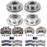 Power Stop 01-06 Chevrolet Silverado 3500 Front & Rear Autospecialty Kit w/Cals (Bundled Kit) thumbnail 1