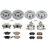 Power Stop 2008 Audi A3 Front & Rear Autospecialty Brake Kit w/Calipers (1x psbKCOE2259A, 1x psbKCOE4627A) thumbnail 2