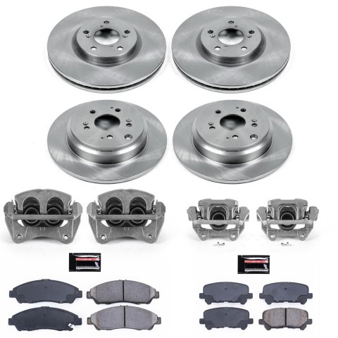 Power Stop 07-13 Acura MDX Front & Rear Autospecialty Kit w/Cals (Bundled Kit) thumbnail 2