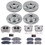 Power Stop 09-11 Honda Pilot Front & Rear Autospecialty Kit w/Cals (Bundled Kit) thumbnail 2