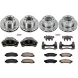 Power Stop 09-10 Ford F-250 Super Duty Front & Rear Autospecialty Kit w/Cals (Bundled Kit) thumbnail 2