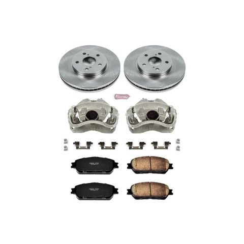 Power Stop 04-10 Toyota Sienna Front & Rear Autospecialty Brake Kit w/Calipers (1x psbKCOE5438A, 1x psbKCOE5498) thumbnail 3