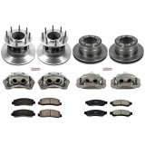 Power Stop 10-11 Ford F-350 Super Duty Front & Rear Autospecialty Kit w/Calipers (Bundled Kit) thumbnail 2