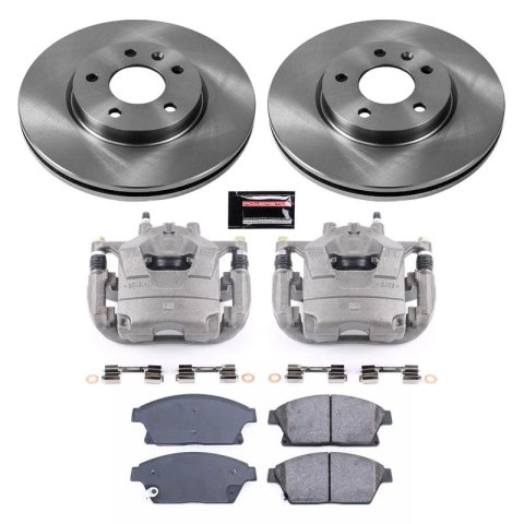 Power Stop 12-17 Buick Verano Front & Rear Autospecialty Brake Kit w/Calipers (1x psbKCOE5554, 1x psbKCOE5552A) thumbnail 3