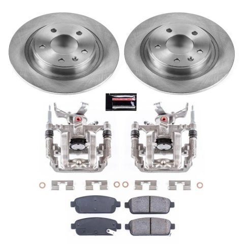 Power Stop 12-17 Buick Verano Front & Rear Autospecialty Brake Kit w/Calipers (1x psbKCOE5554, 1x psbKCOE5552A) thumbnail 4