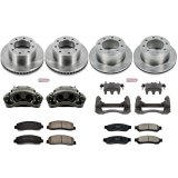 Power Stop 2010 Ford F-350 Super Duty Front & Rear Autospecialty Kit w/Cals (Bundled Kit) thumbnail 2