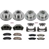 Power Stop 10-11 Ford F-250 Super Duty Front & Rear Autospecialty Kit w/Cals (Bundled Kit) thumbnail 2