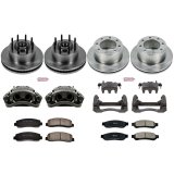 Power Stop 2010 Ford F-350 Super Duty Front & Rear Autospecialty Kit w/Cals (Bundled Kit) thumbnail 2
