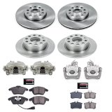 Power Stop 10-12 Audi A3 Front & Rear Autospecialty Brake Kit w/Calipers (1x psbKCOE4623, 1x psbKCOE5671) thumbnail 2
