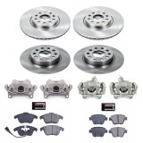 Power Stop 12-15 Volkswagen Passat Front & Rear Autospecialty Brake Kit w/Calipers (1x psbKCOE2963, 1x psbKCOE5667) thumbnail 2