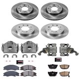 Power Stop 04-09 Kia Spectra Front & Rear Autospecialty Brake Kit w/Calipers (1x psbKCOE5903, 1x psbKCOE5905) thumbnail 2