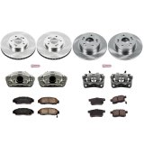 Power Stop 2011 Honda Accord Front & Rear Autospecialty Brake Kit w/Calipers (1x psbKCOE2292, 1x psbKCOE5368) thumbnail 2