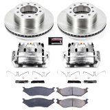 Power Stop 05-16 Ford F-450 Super Duty Front & Rear Autospecialty Kit w/Cals (Bundled Kit) thumbnail 1