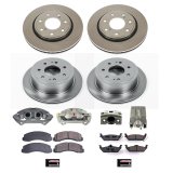 Power Stop 10-11 Ford F-150 Front & Rear Autospecialty Kit w/Cals (Bundled Kit) thumbnail 2