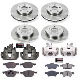 Power Stop 14-18 Ford Focus Front & Rear Autospecialty Brake Kit w/Calipers (1x psbKCOE5976A, 1x psbKCOE5975) thumbnail 2