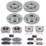 Power Stop 12-15 Honda Pilot Front & Rear Autospecialty Kit w/Cals (Bundled Kit) thumbnail 2