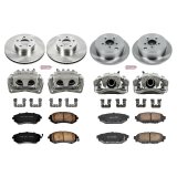 Power Stop 08-10 Subaru Impreza Front & Rear Autospecialty Brake Kit w/Calipers (1x psbKCOE1124, 1x psbKCOE4631) thumbnail 2