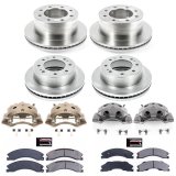 Power Stop 12-19 Chevrolet Silverado 3500 HD Front & Rear Autospecialty Kit w/Cals (Bundled Kit) thumbnail 2