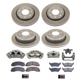 Power Stop 12-14 Ford F-150 Front & Rear Autospecialty Kit w/Cals (Bundled Kit) thumbnail 2