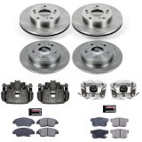 Power Stop 13-15 Acura ILX Front & Rear Autospecialty Brake Kit w/Calipers (1x psbKCOE6317, 1x psbKCOE1243) thumbnail 2