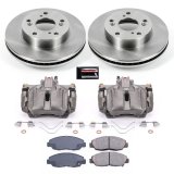 Power Stop 2012 Honda Civic Front & Rear Autospecialty Brake Kit w/Calipers (1x psbKCOE6319, 1x psbKCOE1243) thumbnail 3