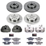 Power Stop 13-14 Ford Focus Front & Rear Autospecialty Kit w/Cals (Bundled Kit) thumbnail 2