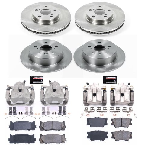 Power Stop 13-18 Lexus ES300h Front & Rear Autospecialty Brake Kit w/Calipers (1x psbKCOE3053, 1x psbKCOE6520) thumbnail 2