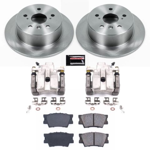 Power Stop 13-18 Lexus ES300h Front & Rear Autospecialty Brake Kit w/Calipers (1x psbKCOE3053, 1x psbKCOE6520) thumbnail 4