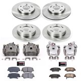 Power Stop 11-16 Hyundai Elantra Front & Rear Autospecialty Brake Kit w/Calipers (1x psbKCOE6503, 1x psbKCOE6501) thumbnail 2