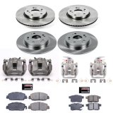 Power Stop 13-17 Honda Accord Front & Rear Autospecialty Brake Kit w/Calipers (1x psbKCOE6515A, 1x psbKCOE5368A) thumbnail 2