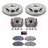 Power Stop 13-17 Honda Accord Front & Rear Autospecialty Brake Kit w/Calipers (1x psbKCOE6515A, 1x psbKCOE5368A) thumbnail 4