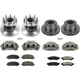 Power Stop 2012 Ford F-350 Super Duty Front and Rear Autospecialty Kit w/Calipers (Bundled Kit) thumbnail 2