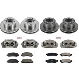 Power Stop 2012 Ford F-350 Super Duty Front & Rear Autospecialty Kit w/Calipers (Bundled Kit) thumbnail 2