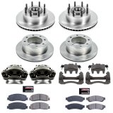 Power Stop 12-13 Ford F-250 Super Duty Front & Rear Autospecialty Kit w/Cals (Bundled Kit) thumbnail 2