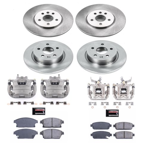 Power Stop 13-18 Buick Encore Front & Rear Autospecialty Brake Kit w/Calipers (1x psbKCOE6793, 1x psbKCOE5544A) thumbnail 2