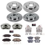 Power Stop 16-17 Honda Accord Front & Rear Autospecialty Brake Kit w/Calipers (1x psbKCOE7345, 1x psbKCOE5368A) thumbnail 2