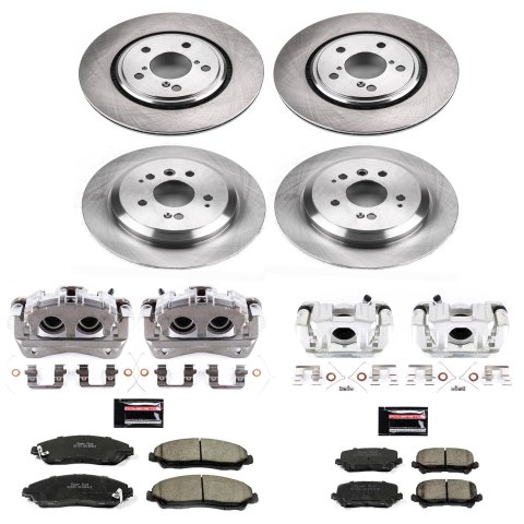Power Stop 16-21 Honda Pilot Front & Rear Autospecialty Kit w/Cals (Bundled Kit) thumbnail 1