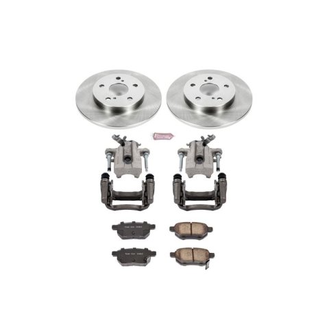 Power Stop 2016 Scion iM Front & Rear Autospecialty Brake Kit w/Calipers (1x psbKCOE3054, 1x psbKCOE7753) thumbnail 4