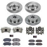 Power Stop 16-20 Nissan Maxima Front & Rear Autospecialty Kit w/Cals (Bundled Kit) thumbnail 2