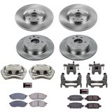 Power Stop 2015 Infiniti Q40 Front & Rear Autospecialty Kit w/Cals (Bundled Kit) thumbnail 2