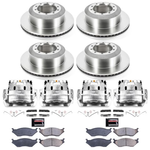 Power Stop 06-09 Ford LCF Front & Rear Autospecialty Kit w/Cals (4x psbAR85114, 2x psbL8046B, 2x psbL8047B, 2x psb16-1066) thumbnail 1