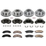 Power Stop 00-04 Ford F-350 Super Duty Front & Rear Autospecialty Kit w/Cals (Bundled Kit) thumbnail 2