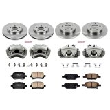 Power Stop 09-12 Chevrolet Malibu Front & Rear Autospecialty Brake Kit w/Calipers (1x psbKCOE1614A, 1x psbKCOE1616) thumbnail 2