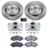PowerStop Z17 Evolution Plus Stock Replacement Brake Kits with Calipers for 2009-2012 JOURNEY - KCOE4015A Disc Kit, Replacement, Front and Rear, Solid Surface, Dodge, Kit thumbnail 3