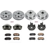 Power Stop 04-07 Toyota Highlander Front & Rear Autospecialty Brake Kit w/Calipers (1x psbKCOE1137, 1x psbKCOE5333) thumbnail 2