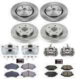 Power Stop 2013 Dodge Journey Front & Rear Autospecialty Brake Kit w/Calipers (1x psbKCOE3118A, 1x psbKCOE6544A) thumbnail 1