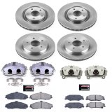 Power Stop 05-13 Chevrolet Corvette Front & Rear Autospecialty Brake Kit w/Calipers (1x psbKCOE1417B, 1x psbKCOE1563) thumbnail 2